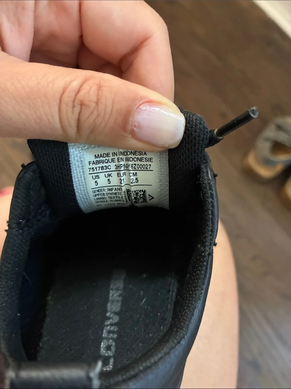 Converse Kids Black Low-Top Lace-Up Sneakers